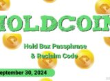 HoldCoin Daily Combo and Reclaim Code for September 30, 2024