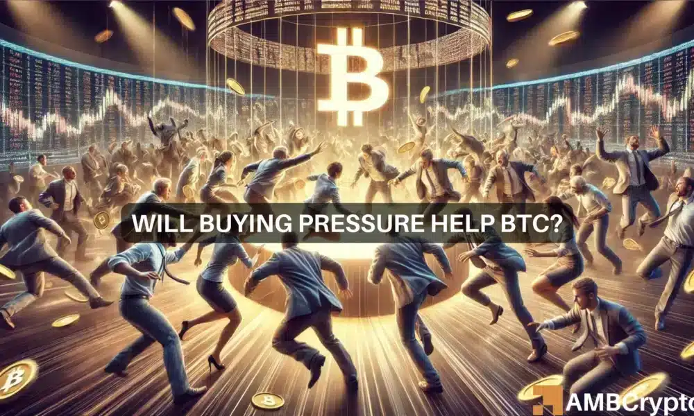 Bitcoin at $62K - Will buying pressure push it higher?