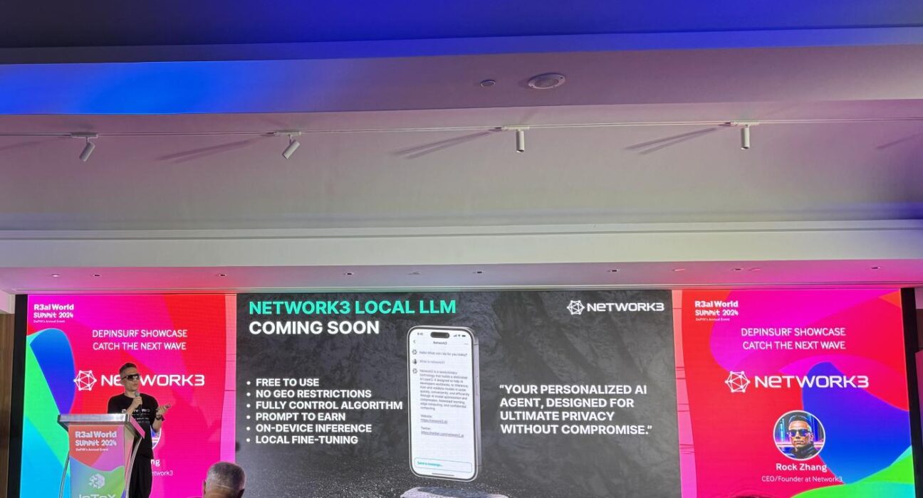 Network3 Unveils Local LLM Feature at TOKEN2049 DePIN Summit to Optimize Smart Device AI Capabilities