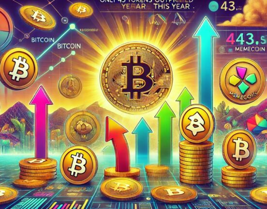 Only 43 Tokens Have Outperformed Bitcoin This Year, Most Of Them Memecoins