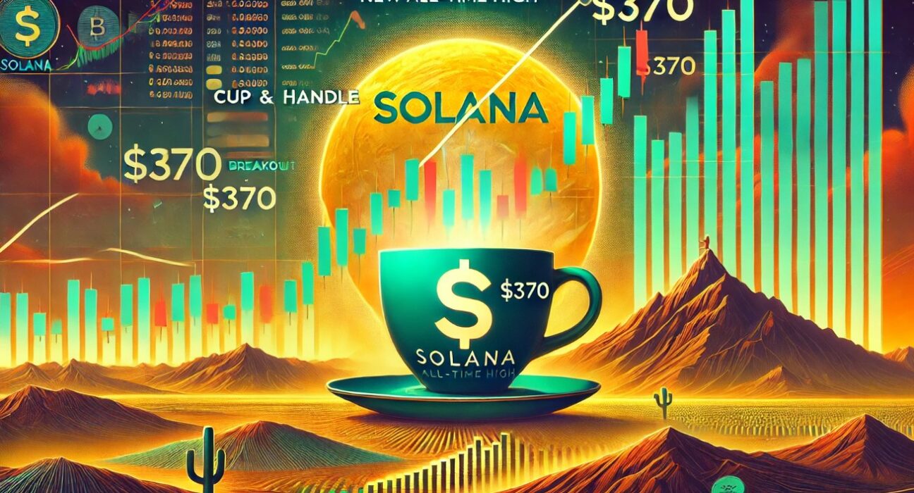 Solana Eyes New All-Time High Of $370 After Cup And Handle Breakout