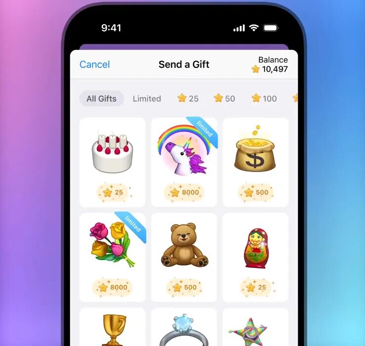 Telegram launches new “Gifts” feature with NFT integration